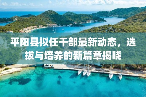 平陽(yáng)縣擬任干部最新動(dòng)態(tài)，選拔與培養(yǎng)的新篇章揭曉
