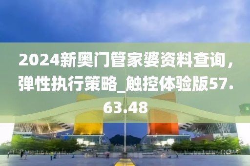 2024新奧門管家婆資料查詢，彈性執(zhí)行策略_觸控體驗版57.63.48