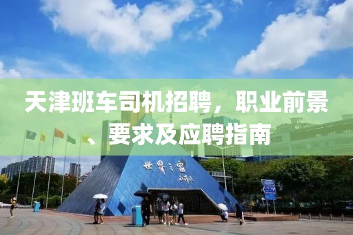 天津班車司機(jī)招聘，職業(yè)前景、要求及應(yīng)聘指南