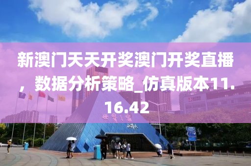 新澳門天天開獎澳門開獎直播，數(shù)據(jù)分析策略_仿真版本11.16.42