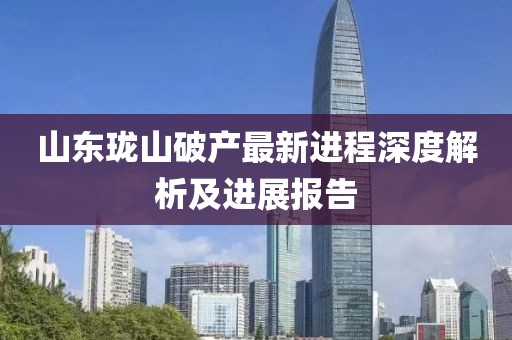 山東瓏山破產最新進程深度解析及進展報告