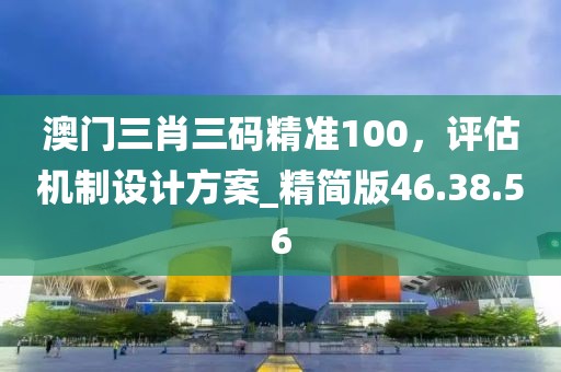 澳門三肖三碼精準(zhǔn)100，評(píng)估機(jī)制設(shè)計(jì)方案_精簡(jiǎn)版46.38.56