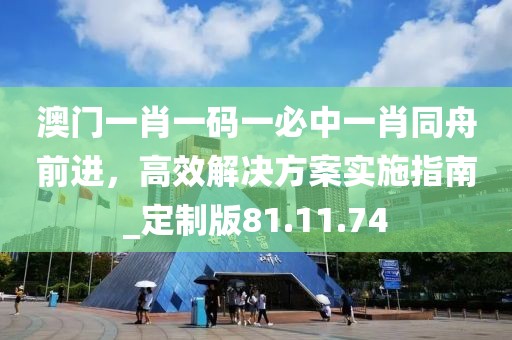 澳門一肖一碼一必中一肖同舟前進(jìn)，高效解決方案實(shí)施指南_定制版81.11.74