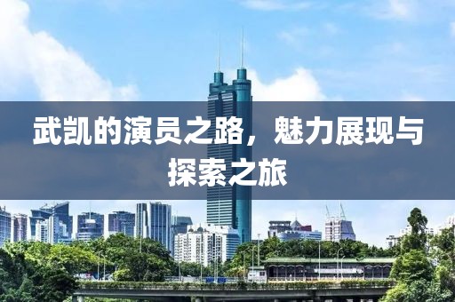 武凱的演員之路，魅力展現(xiàn)與探索之旅