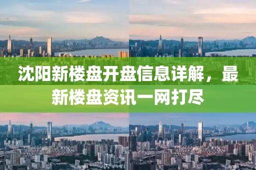 沈陽新樓盤開盤信息詳解，最新樓盤資訊一網(wǎng)打盡