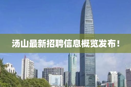 湯山最新招聘信息概覽發(fā)布！