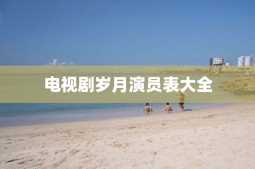 電視劇歲月演員表大全