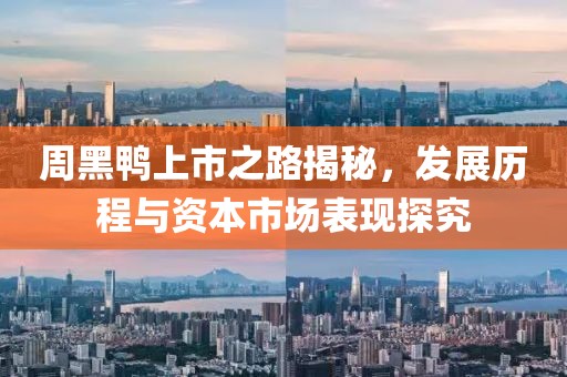 周黑鴨上市之路揭秘，發(fā)展歷程與資本市場(chǎng)表現(xiàn)探究