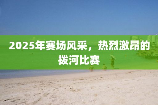 2025年賽場(chǎng)風(fēng)采，熱烈激昂的撥河比賽
