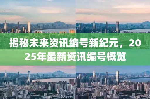 揭秘未來資訊編號新紀元，2025年最新資訊編號概覽
