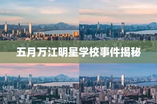五月萬江明星學校事件揭秘
