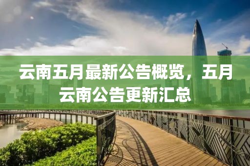 云南五月最新公告概覽，五月云南公告更新匯總
