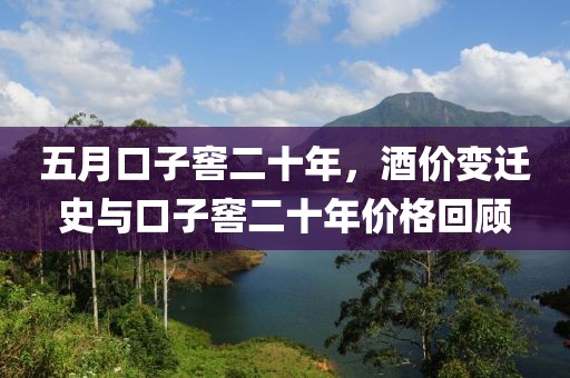 五月口子窖二十年，酒價(jià)變遷史與口子窖二十年價(jià)格回顧