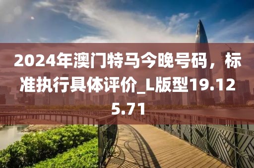 2024年澳門特馬今晚號碼，標(biāo)準(zhǔn)執(zhí)行具體評價_L版型19.125.71