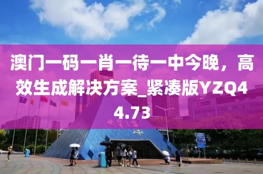 澳門一碼一肖一待一中今晚，高效生成解決方案_緊湊版YZQ44.73
