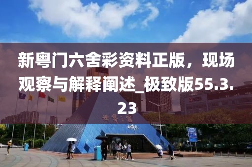 新粵門六舍彩資料正版，現(xiàn)場觀察與解釋闡述_極致版55.3.23