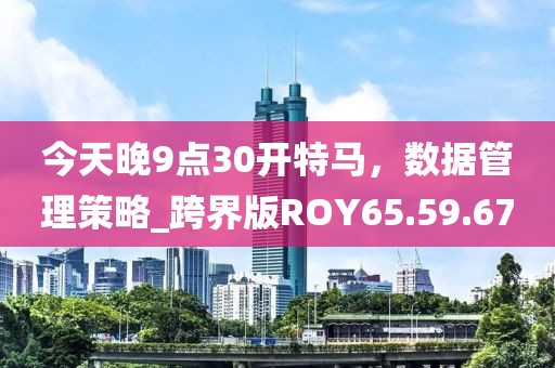 今天晚9點(diǎn)30開(kāi)特馬，數(shù)據(jù)管理策略_跨界版ROY65.59.67